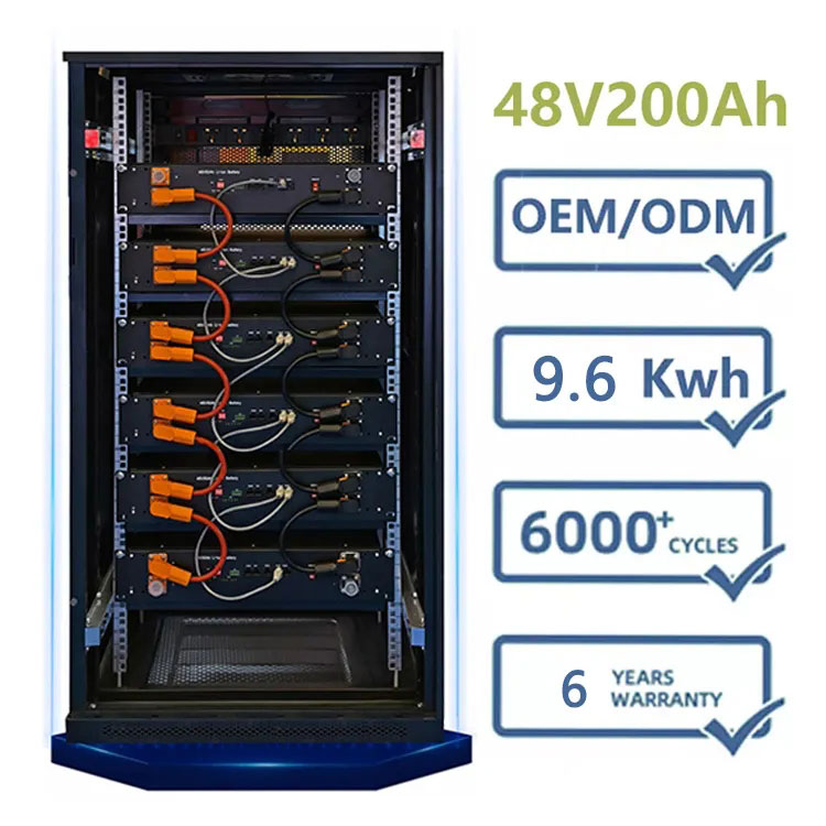 48V 200AH литиевая батарея для хранения энергии в стойке